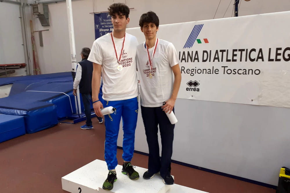 UN DOPPIO TITOLO TOSCANO  DI SALTO PER GLI ARETINI BRUSCHI E CAIZZI