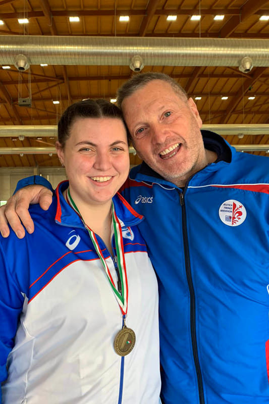 CHIARA SALVAGNONI VINCE UN BRONZO TRICOLORE NEL LANCIO DEL PESO
