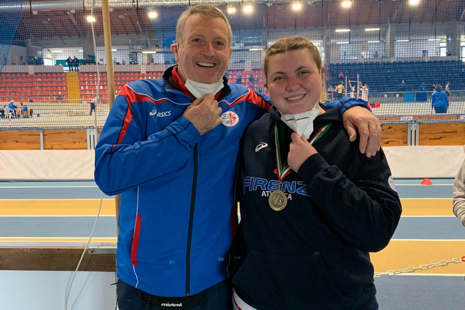 UN BRONZO TRICOLORE NEL LANCIO DEL PESO PER CHIARA SALVAGNONI