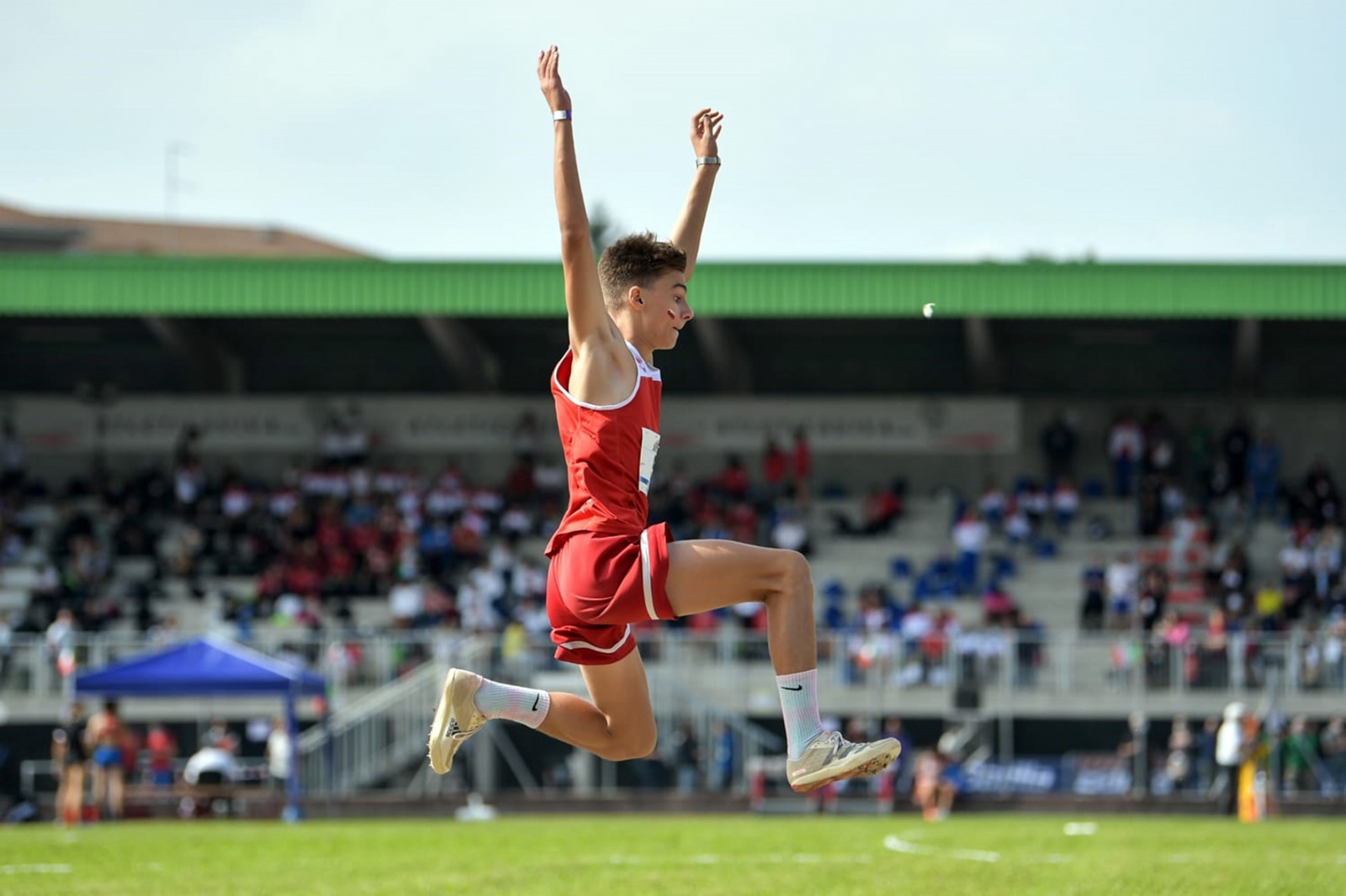 Un settimo posto nazionale per Nicholas Gavagni nel salto in lungo