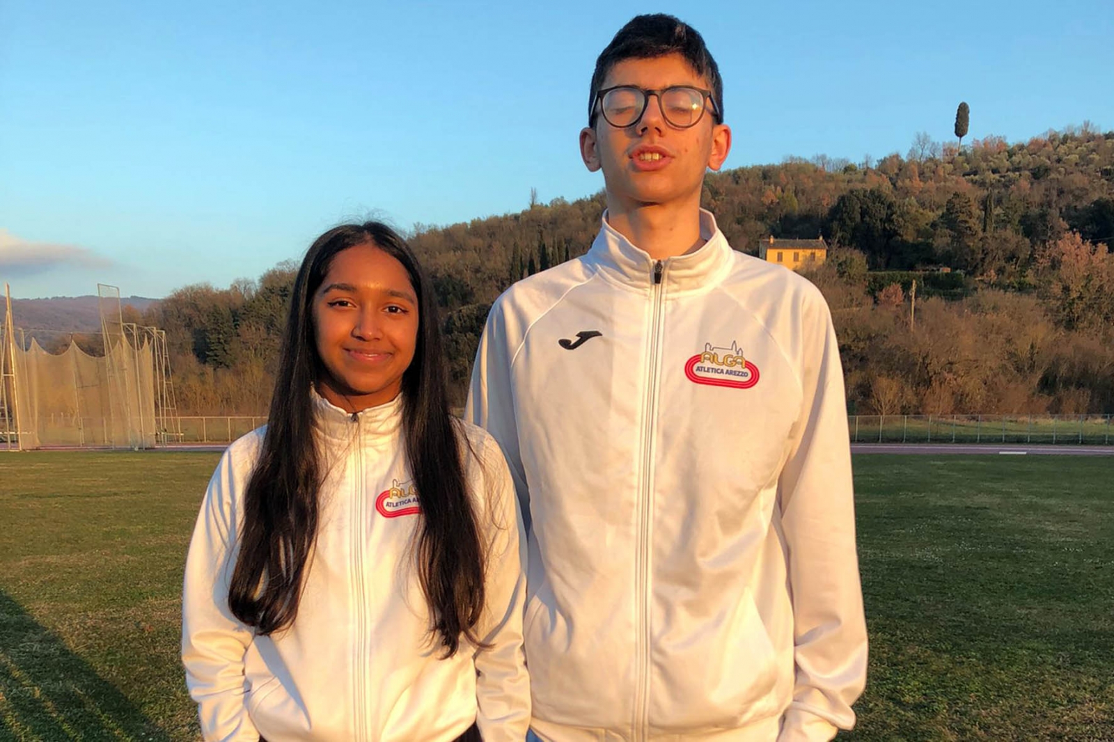Lorenza De Silva e Leonardo Zanchi nella rappresentativa regionale Cadetti