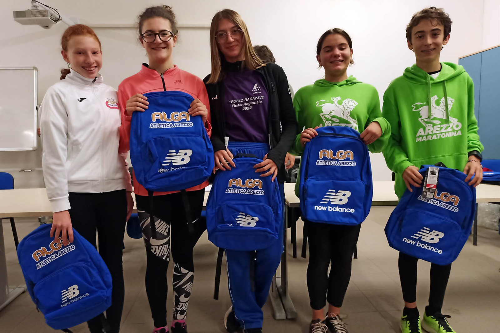 L’Alga Atletica Arezzo ha premiato i protagonisti del 2022