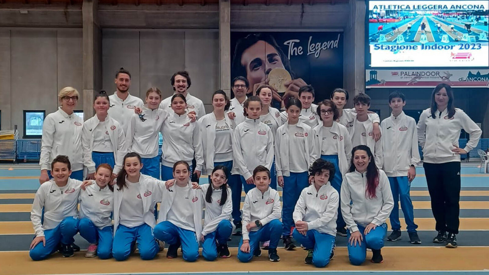 L’Alga Atletica Arezzo ha aperto il 2023 al Meeting Nazionale di Ancona