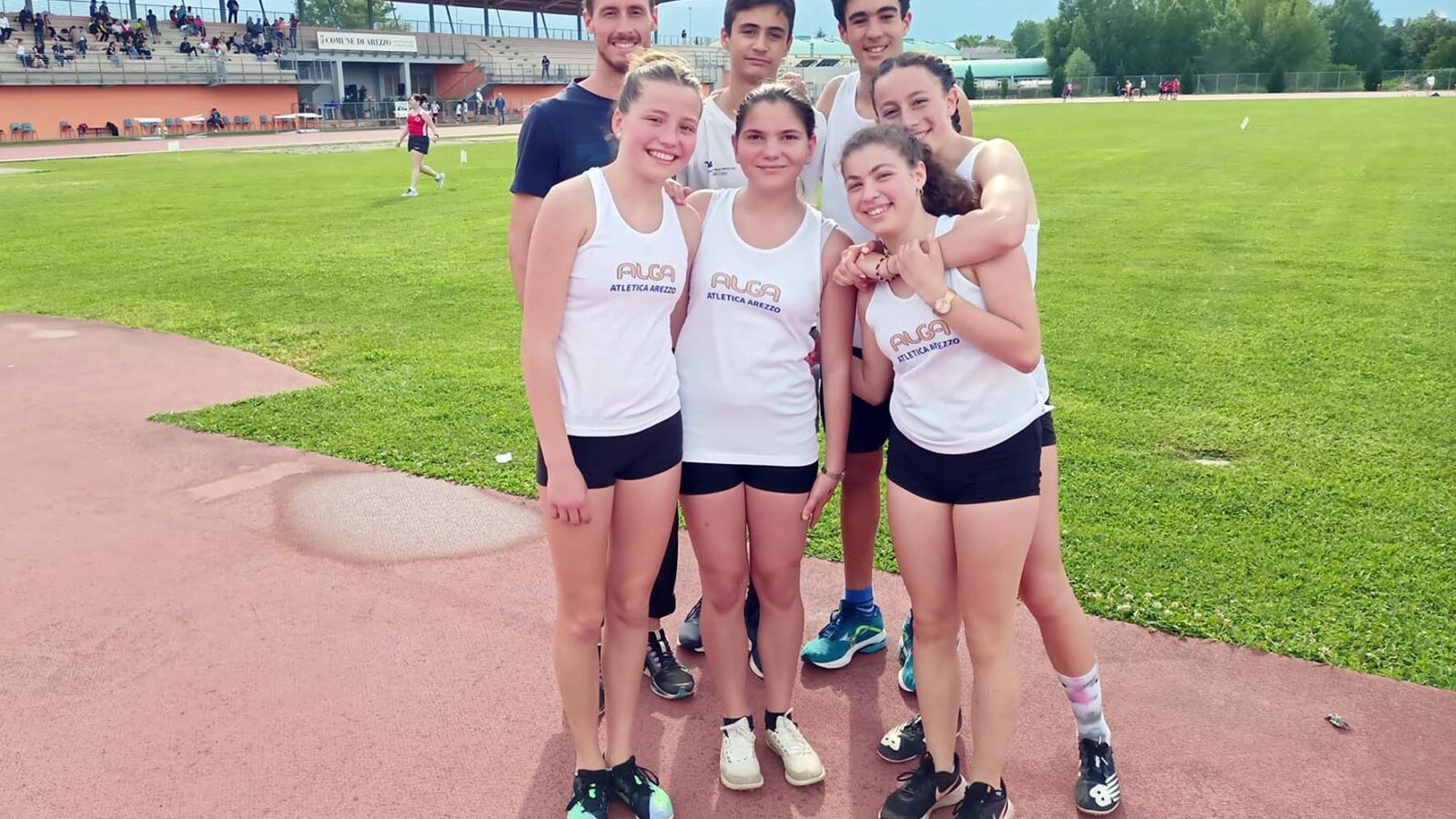Ragazzi e Cadetti dell’Alga Atletica Arezzo in luce ai Campionati Provinciali