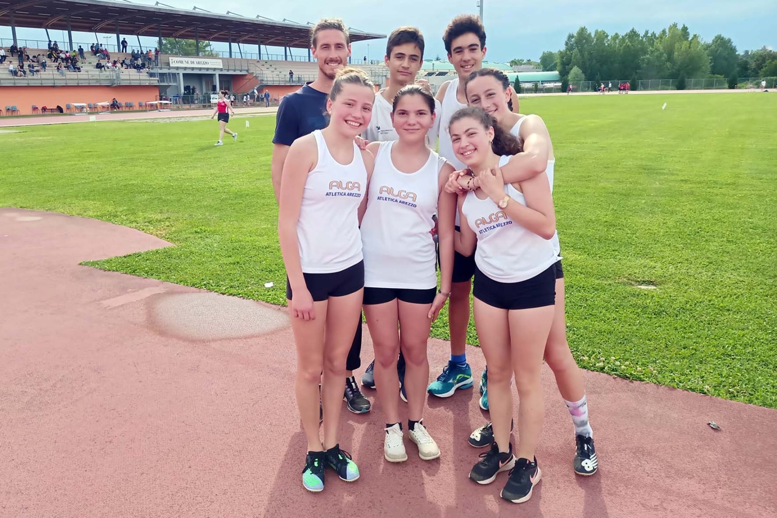 Ragazzi e Cadetti dell’Alga Atletica Arezzo in luce ai Campionati Provinciali