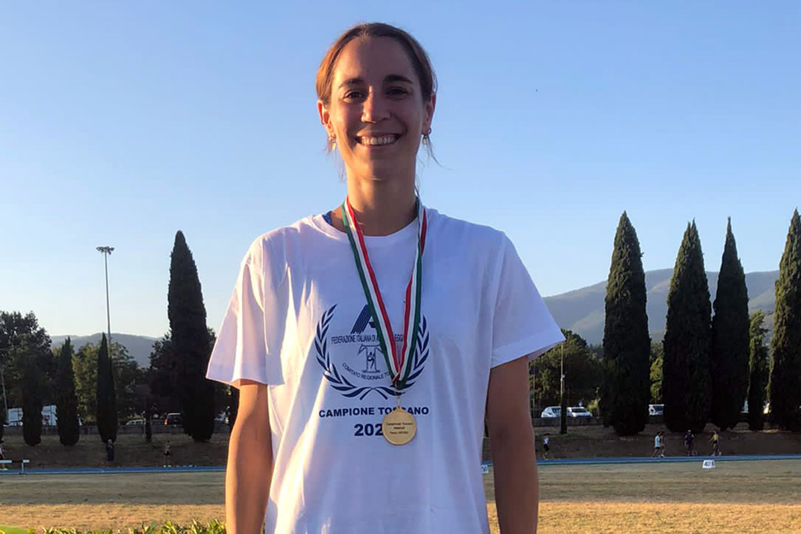 Anna Visibelli è campionessa regionale assoluta di salto in lungo