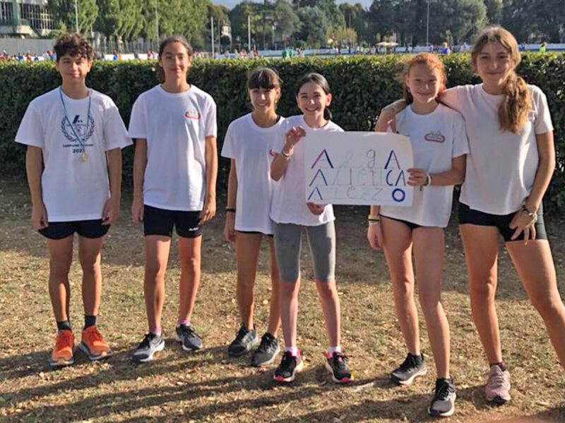 Due ori per l’Alga Atletica Arezzo ai Campionati Toscani Ragazzi