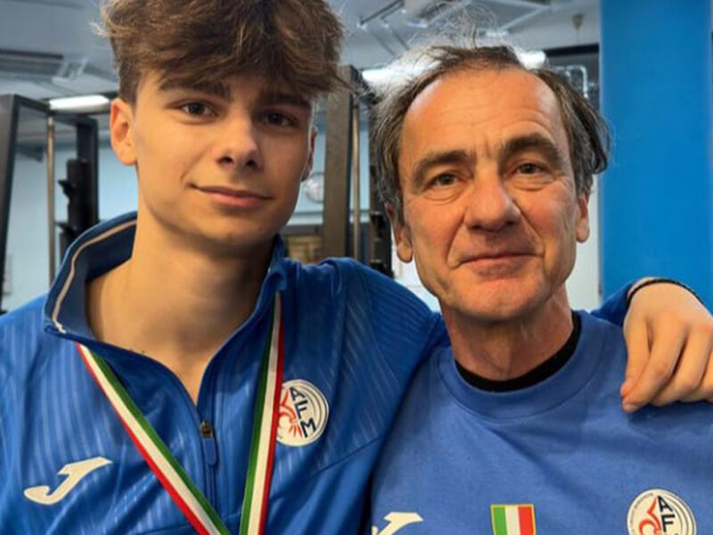 Nicholas Gavagni è vicecampione italiano Juniores nel salto in lungo