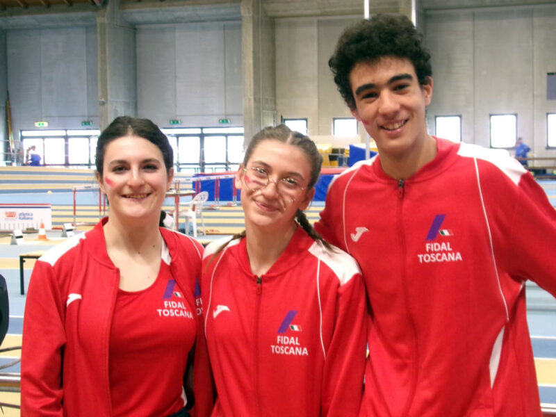 Medaglie tricolori per i Cadetti dell’Alga Atletica Arezzo