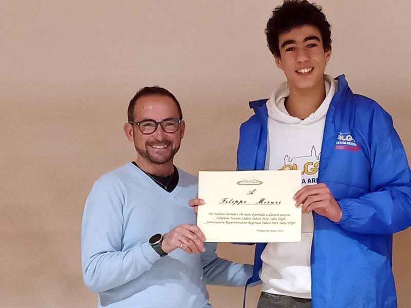 Otto medaglie interprovinciali per Ragazzi e Cadetti dell’Alga Atletica Arezzo