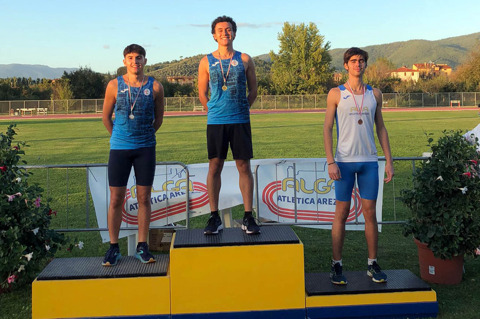 L’Alga Atletica Arezzo vince otto titoli provinciali con Cadetti e Ragazzi