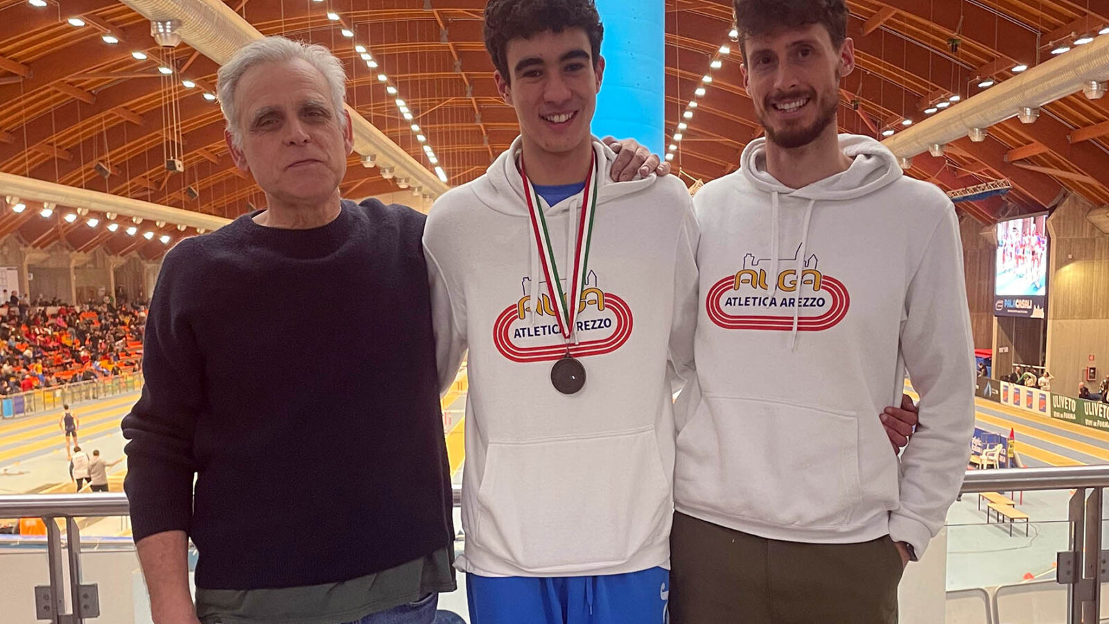 Filippo Misuri è settimo nel salto in alto ai Campionati Italiani Allievi Indoor