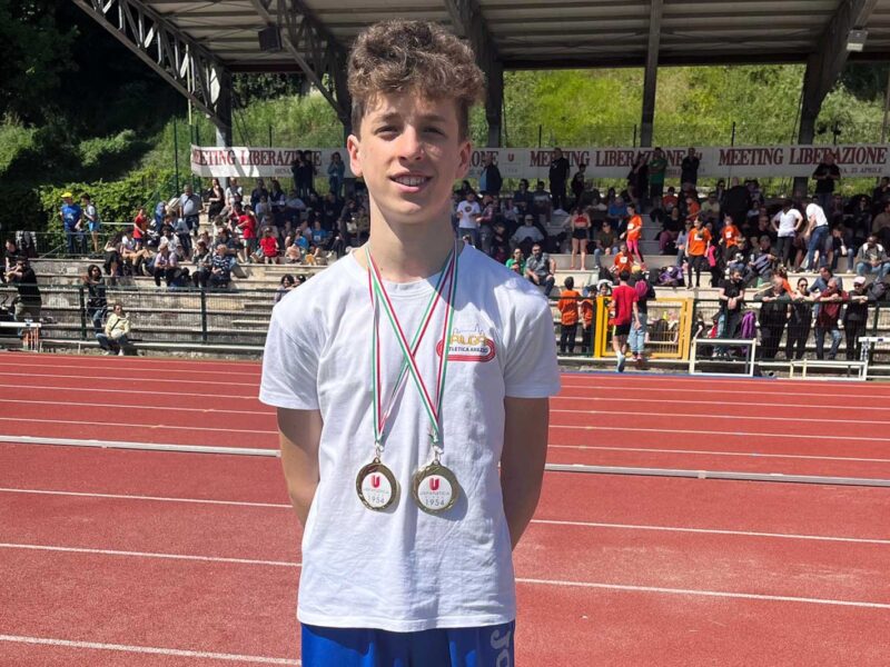 Un oro per l’Alga Atletica Arezzo ai campionati di società dei Cadetti