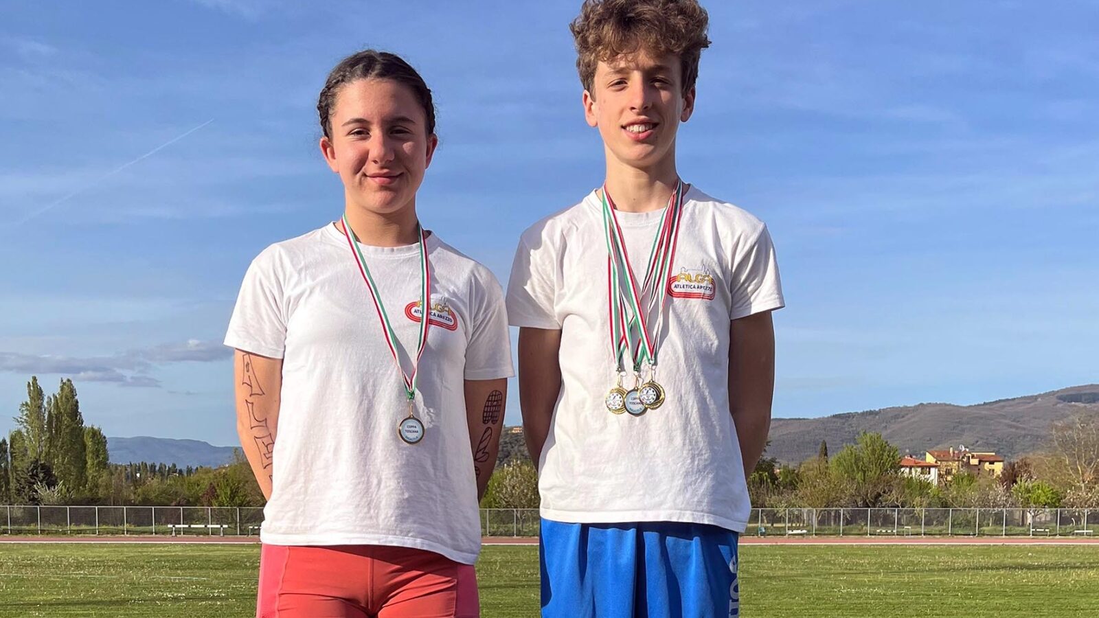 Mattia Falciani dell’Alga Atletica Arezzo è primo in Coppa Toscana Ragazzi