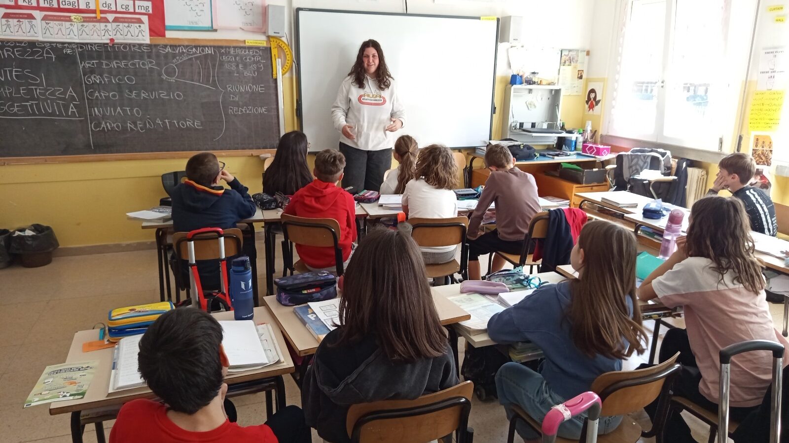 La carriera di Chiara Salvagnoni raccontata dai bambini della scuola “Carlo Collodi”