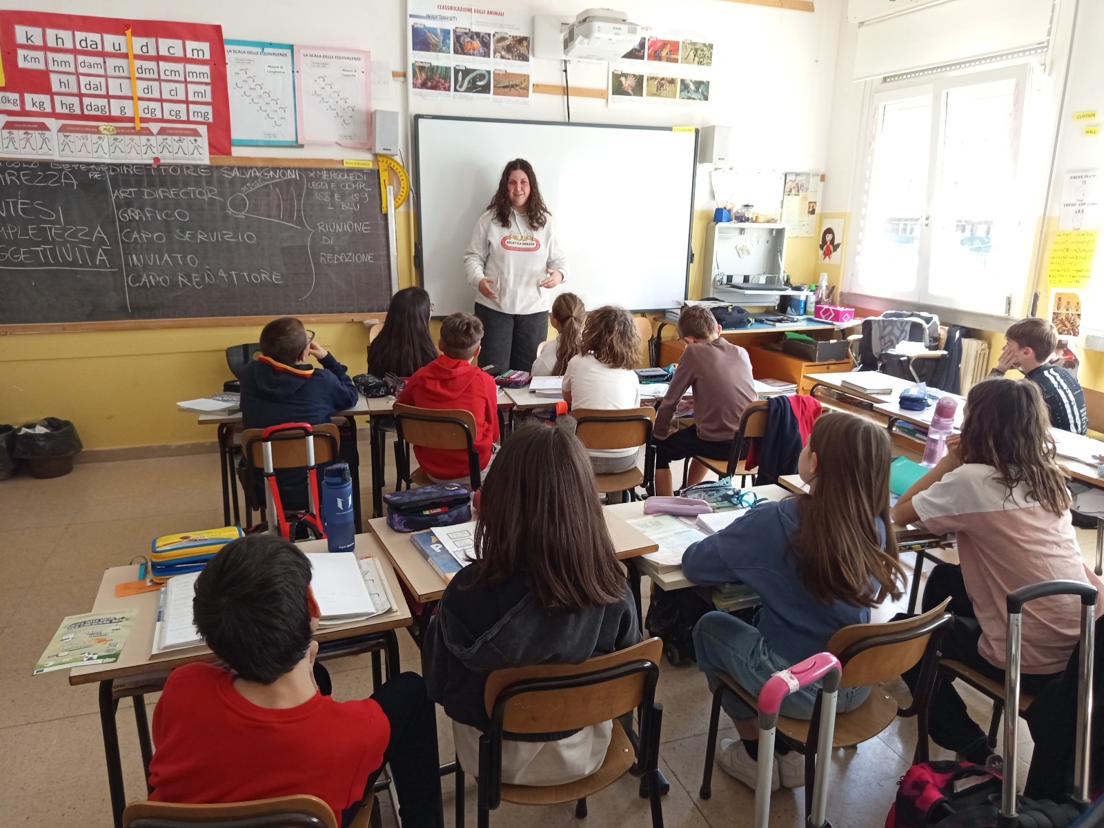 La carriera di Chiara Salvagnoni raccontata dai bambini della scuola “Carlo Collodi”
