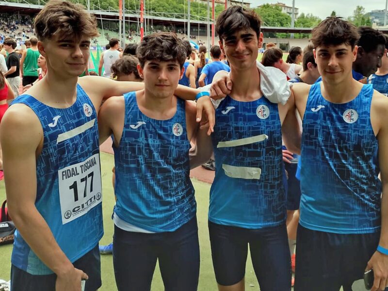Medaglie, record e pass per i campionati italiani per l’Alga Atletica Arezzo