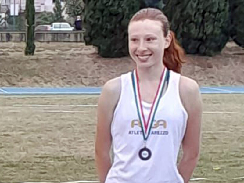 Due medaglie per l’Alga Atletica Arezzo ai campionati regionali giovanili