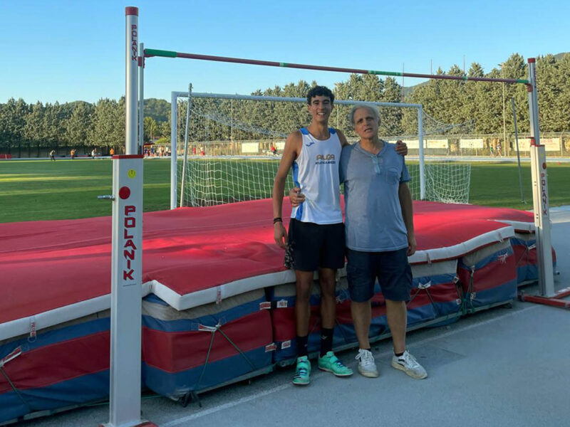 Filippo Misuri dell’Alga Atletica Arezzo ai vertici dell’atletica giovanile italiana