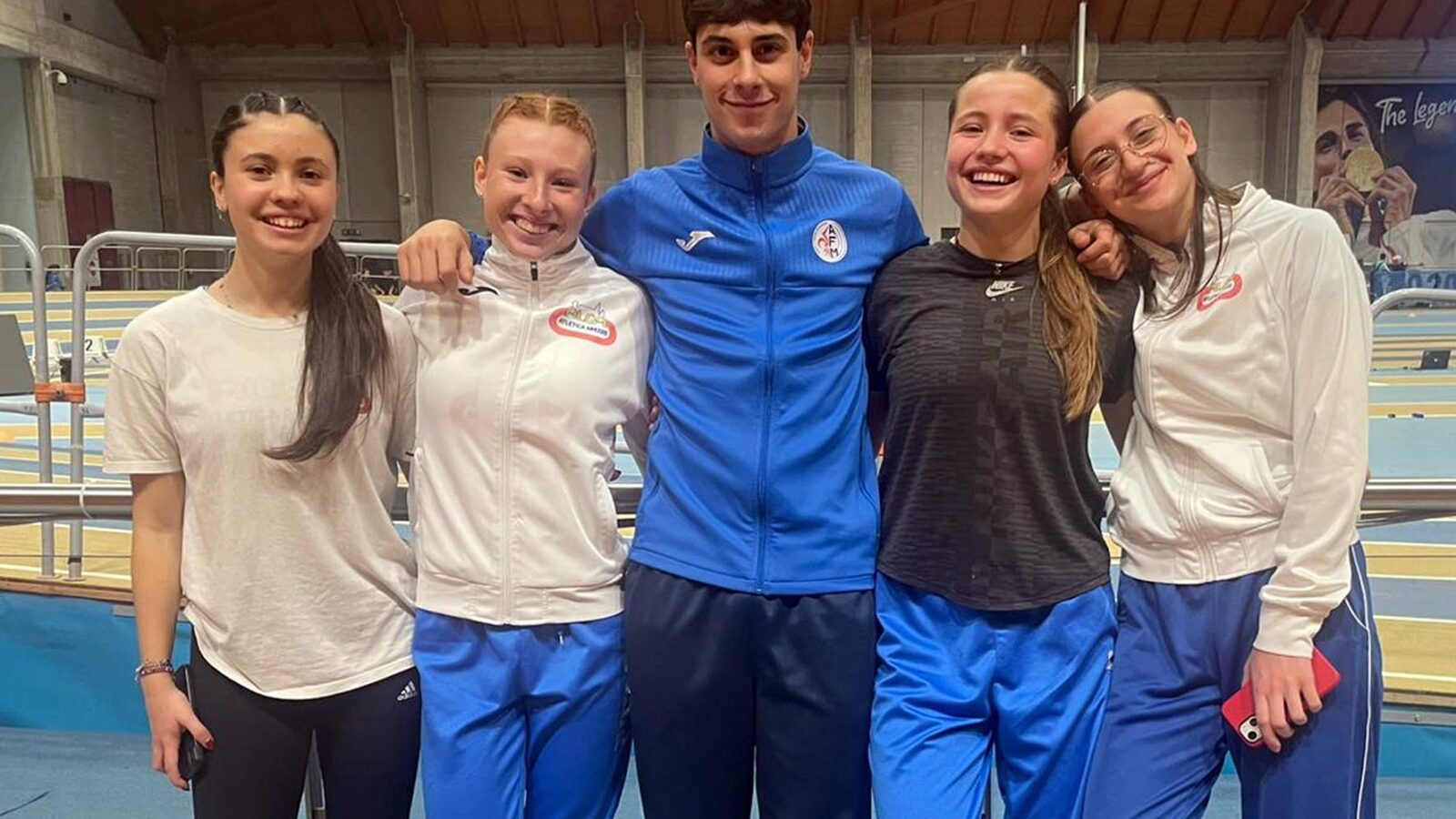 L’Alga Atletica Arezzo in evidenza al Meeting Nazionale Indoor di Ancona