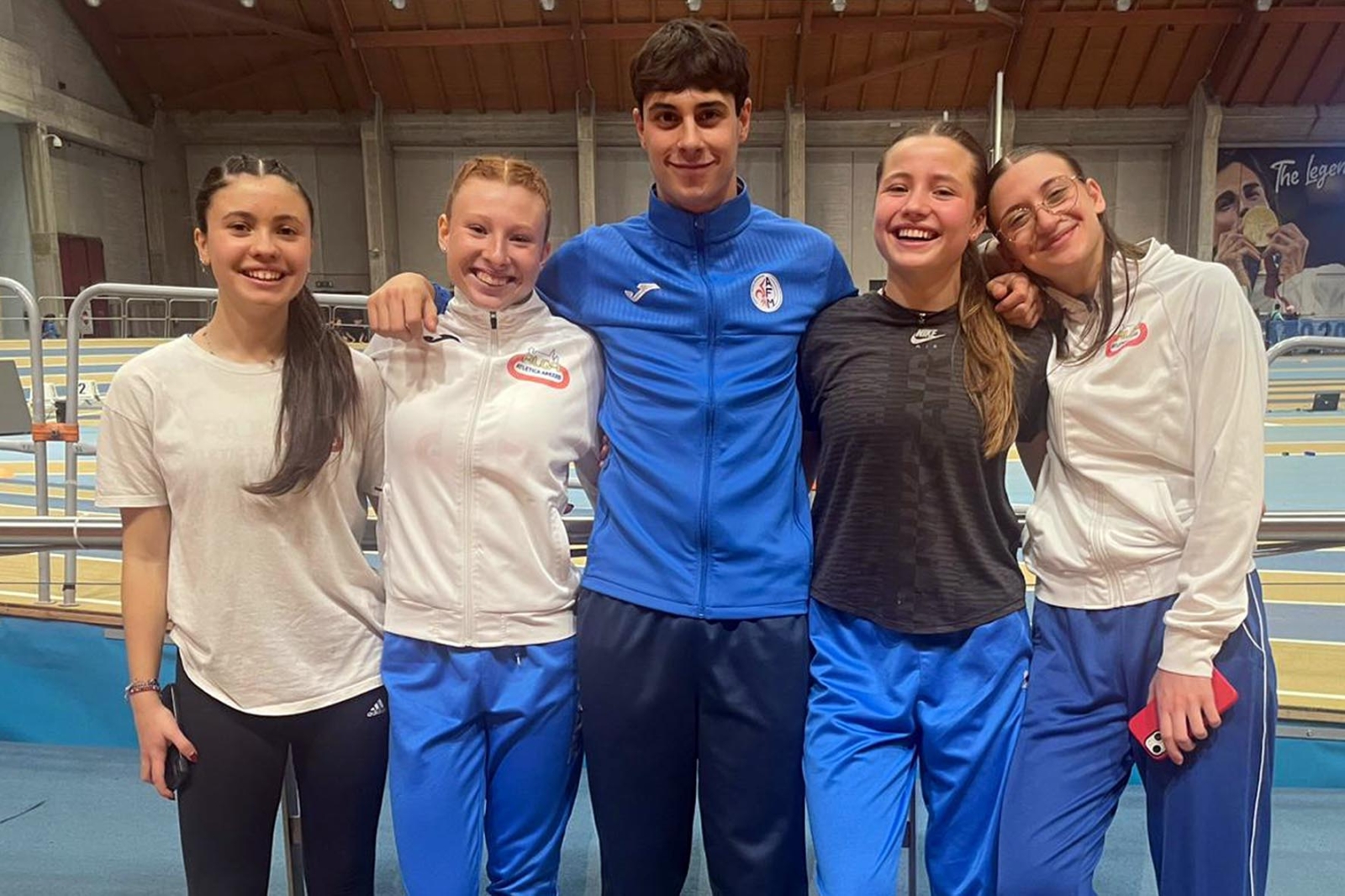 L’Alga Atletica Arezzo in evidenza al Meeting Nazionale Indoor di Ancona