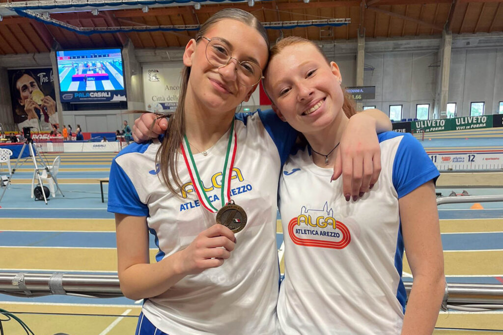Gemma Fabbriciani finalista nel salto triplo ai Campionati Italiani Indoor