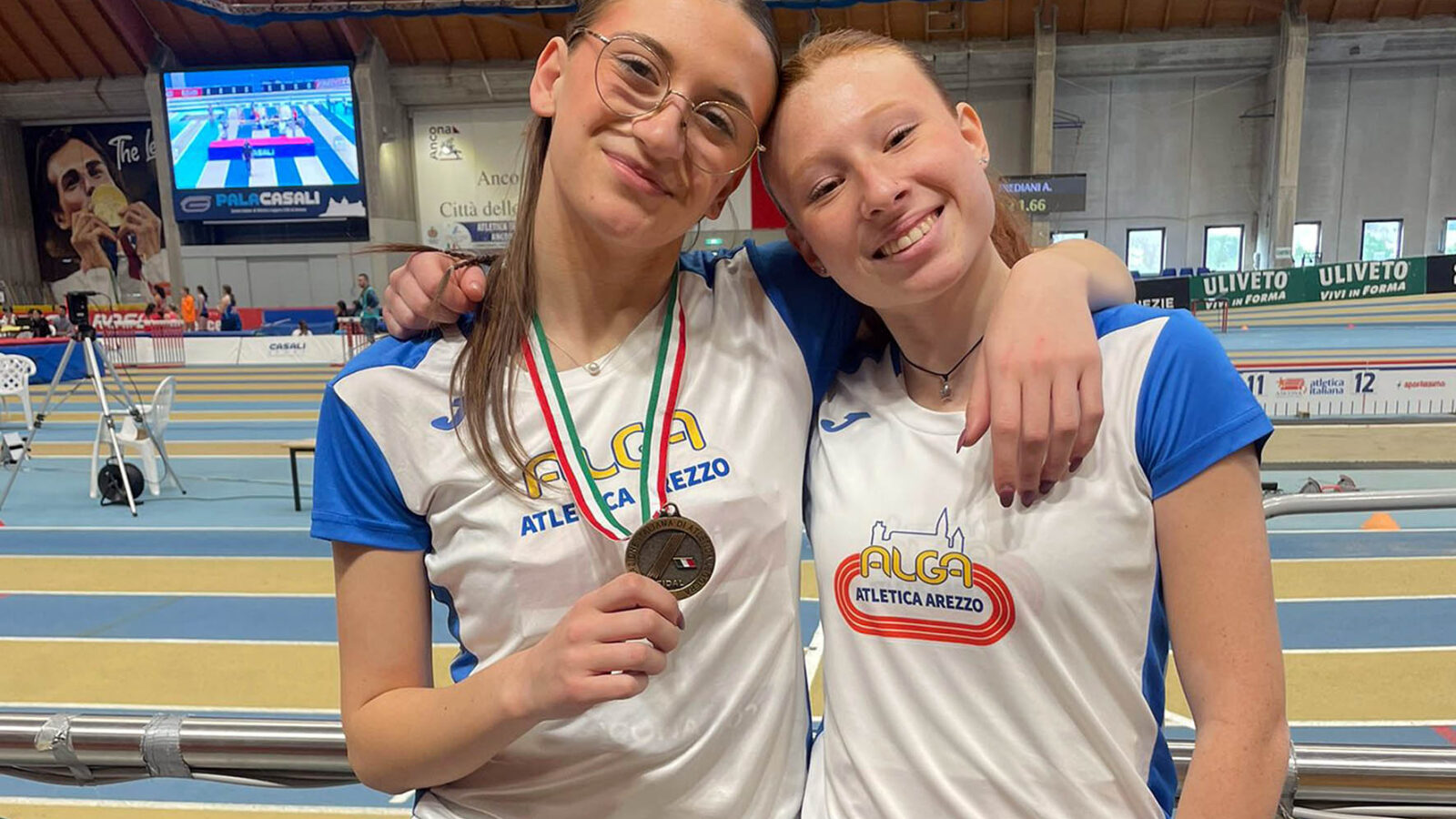 Gemma Fabbriciani finalista nel salto triplo ai Campionati Italiani Indoor