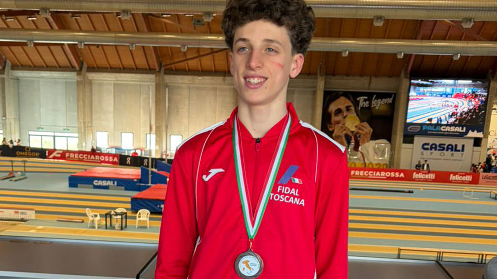 Quarto posto nazionale nell’alto per Mattia Falciani dell’Alga Atletica Arezzo