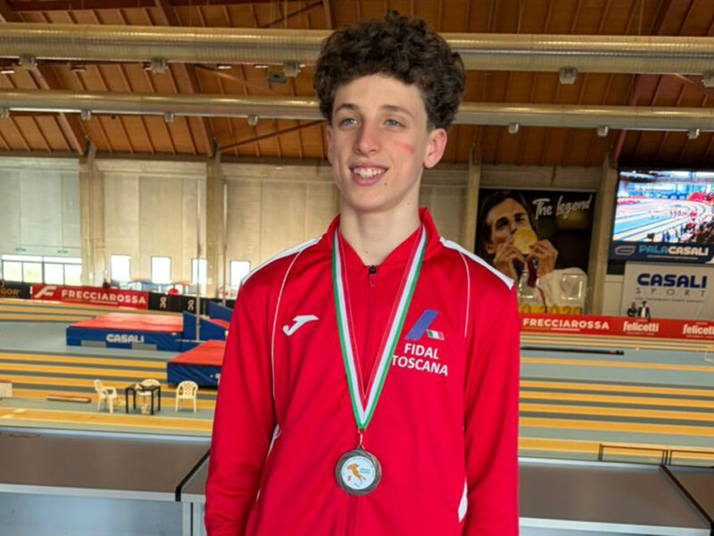 Quarto posto nazionale nell’alto per Mattia Falciani dell’Alga Atletica Arezzo