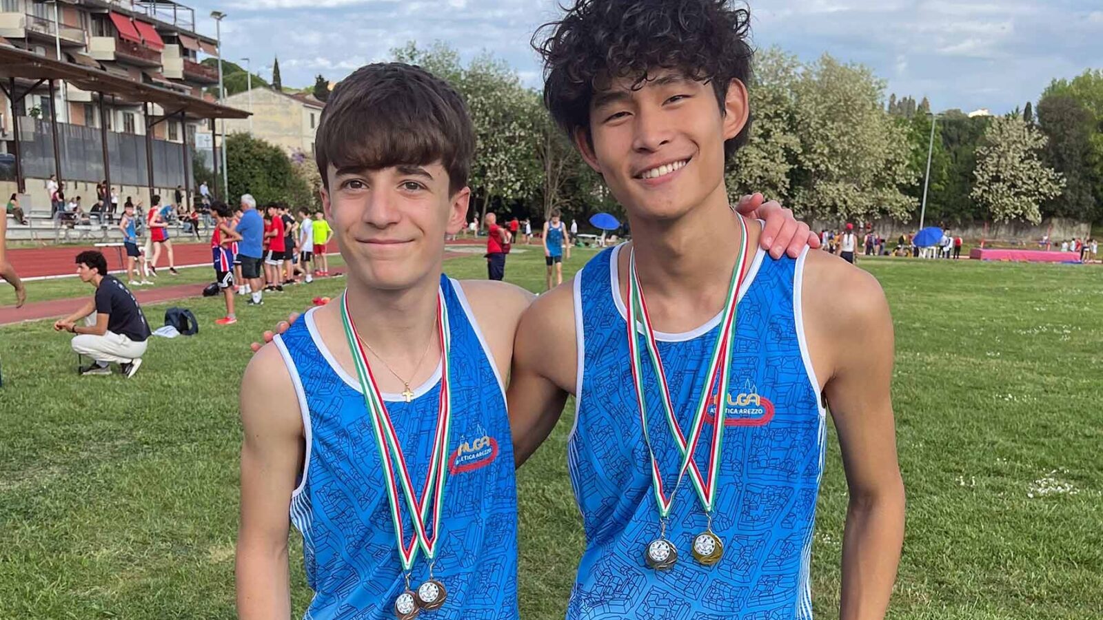 Cinque medaglie e sei record personali per i Cadetti dell’Alga Atletica Arezzo