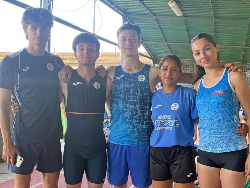 Tre medaglie per l’Alga Atletica Arezzo al Toscana Meeting Tour