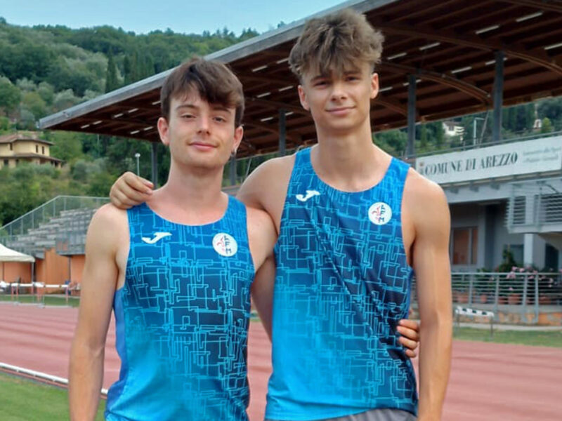 Emozioni tricolori per tre ragazzi dell’Alga Atletica Arezzo